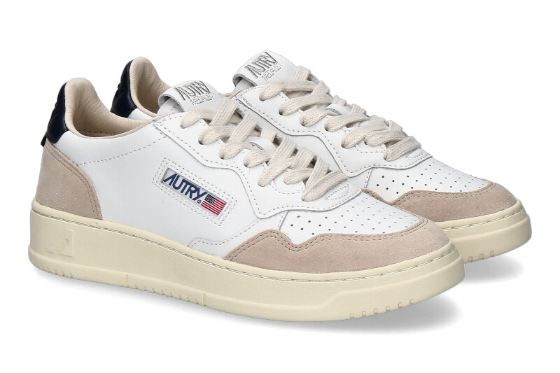 - Save Big on Autry Sneaker Medalist SUEDE WHITE BLUE LS28 Women ...